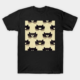 Cat Abstract style pattern 38 regular grid T-Shirt